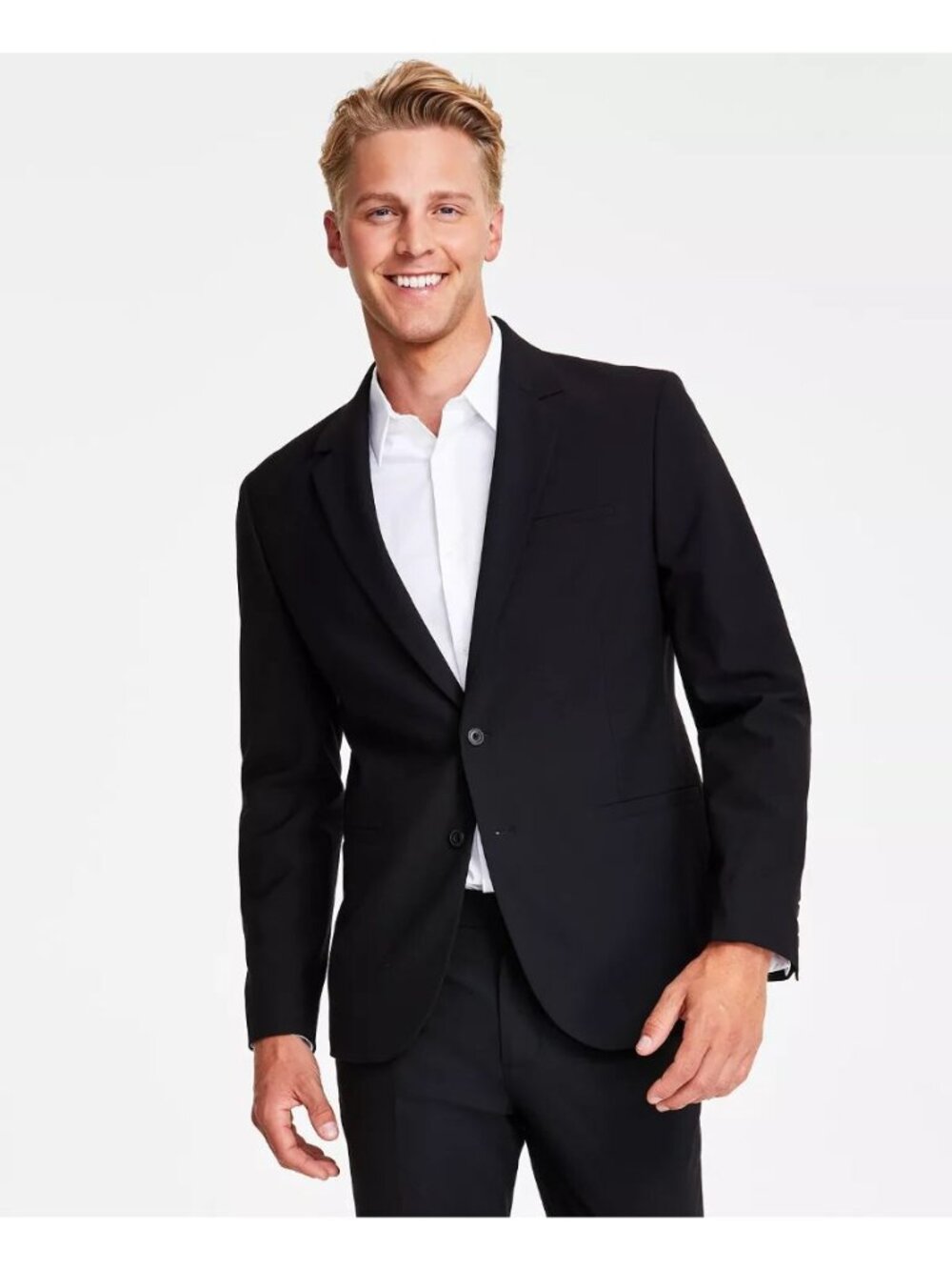 NEW! Calvin Klein Men's XL Refined Slim-Fit Stretch Suit Jacket NWT $269